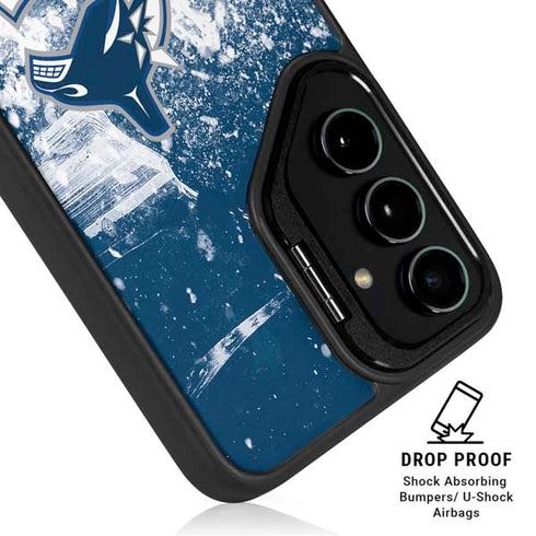 NHL Vancouver Canucks Frozen Galaxy S25 Ultra Kickstand Case